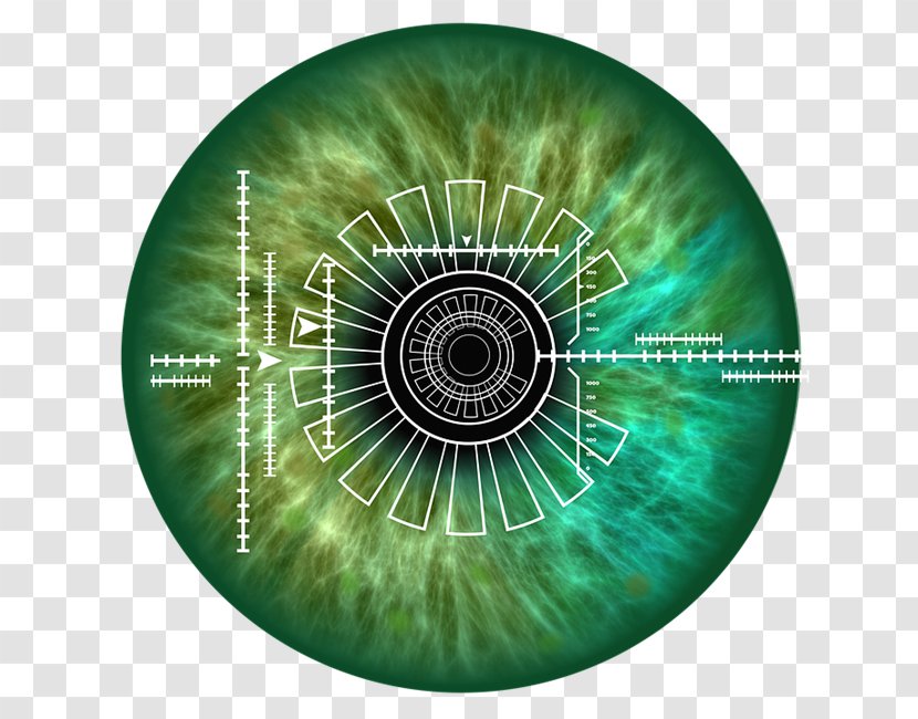Iris Recognition Biometrics Eye Pattern - Flower Transparent PNG