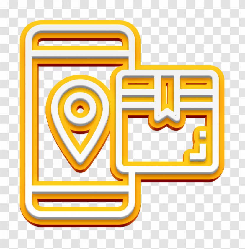 Logistic Icon Smartphone Icon Shipment Icon Transparent PNG