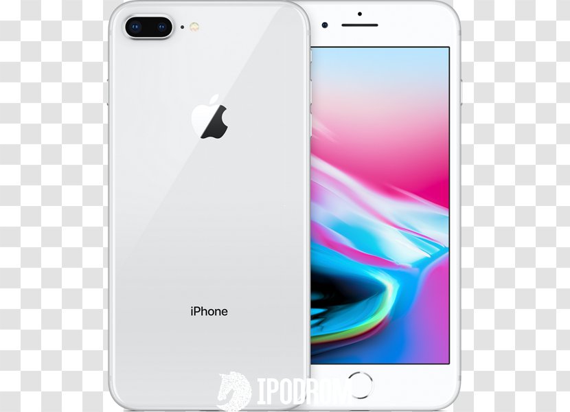 Apple 4G 64 Gb Silver - Iphone 8 Transparent PNG