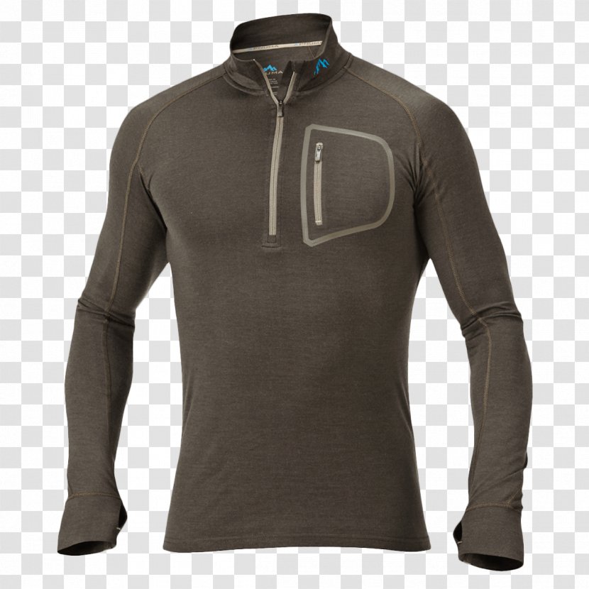 Merino T-shirt Layered Clothing Jacket - Polar Fleece - Wool Transparent PNG