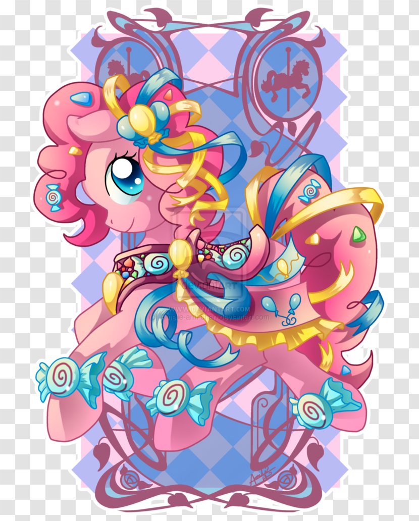 Pinkie Pie Rainbow Dash Twilight Sparkle Rarity Pony - My Little The Movie - Carousel Figure Transparent PNG