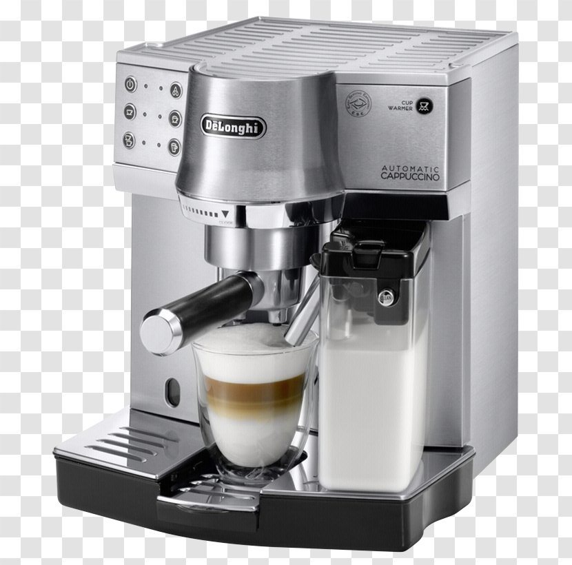 Espresso Machines Coffeemaker De'Longhi - Machine - Modern Cafe Curtains For Kitchen Transparent PNG