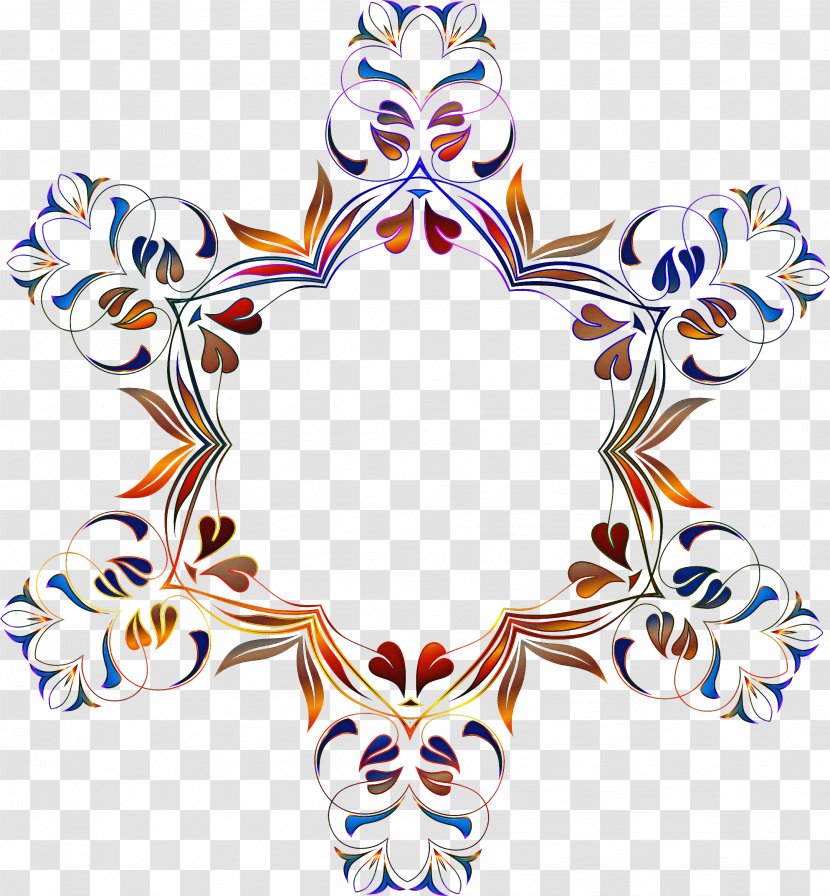 Floral Ornament - Drawing - Symmetry Transparent PNG