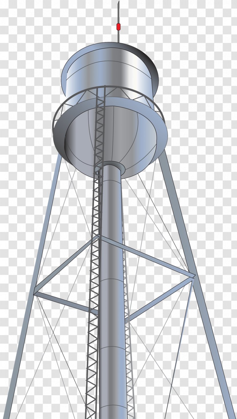 Water Tower Clip Art - Structure - String Light Transparent PNG