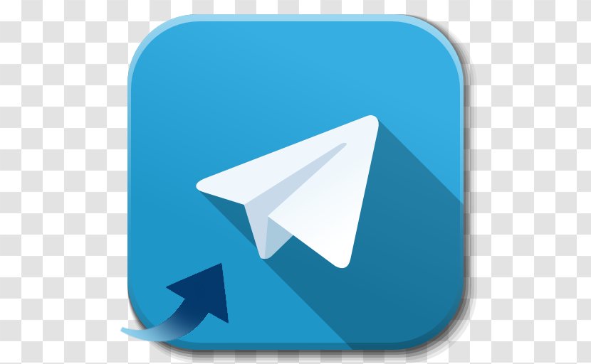 Telegram - Aqua Transparent PNG