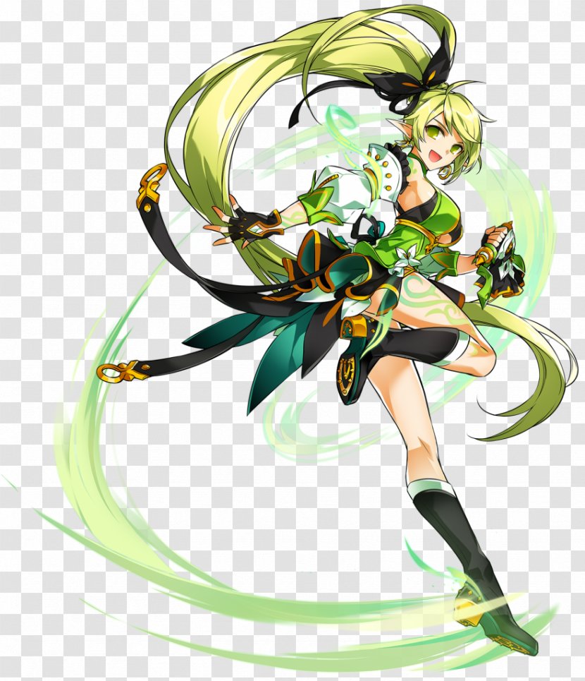 Elsword Video Game Grand Chase Player Versus - Flower - Cartoon Transparent PNG