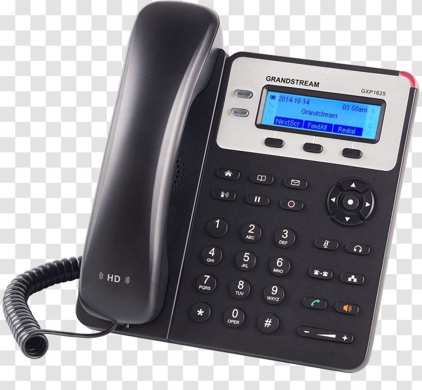 Grandstream Networks GXP1625 VoIP Phone Telephone Session Initiation Protocol - Gxp1625 Transparent PNG