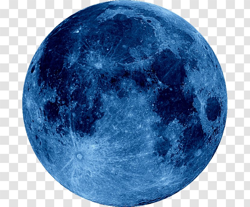 Earth Supermoon Lunar Eclipse Solar Full Moon - Blue Hd Transparent Transparent PNG