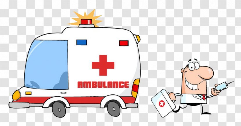 Paramedic Ambulance Royalty-free Emergency Medical Technician Clip Art - Car - Ambulances And Doctors Transparent PNG