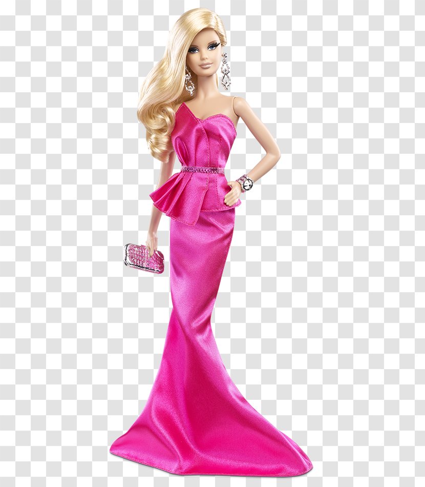 Barbie Look Doll Toy Gown - Day Dress Transparent PNG