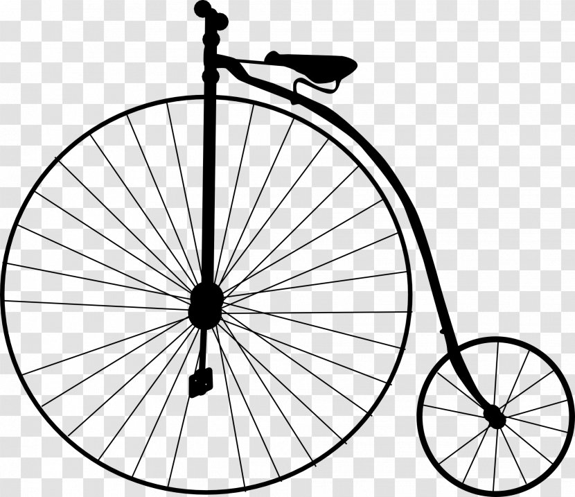 Penny-farthing Bicycle Wheel Clip Art - Hybrid - Creative Bike Transparent PNG
