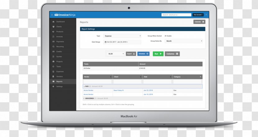 Invoice Customer Computer Monitors Vendor - Brand - Ninja Laptop Transparent PNG
