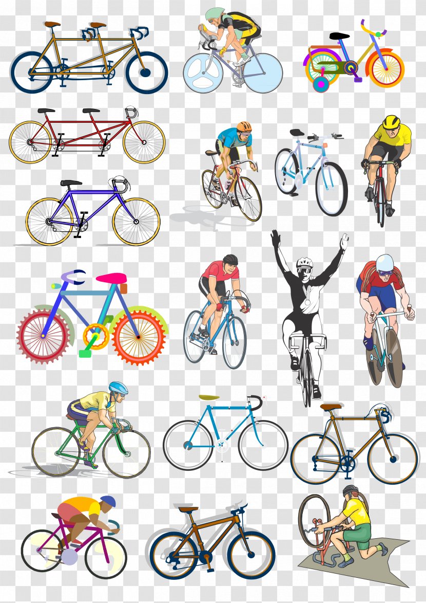 Bicycle Wheels Drawing Safety Clip Art - Dandy Horse - Cartoon Transparent PNG