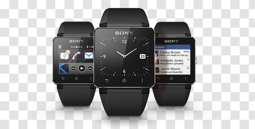 Sony SmartWatch 2 Wearable Technology Mobile - Smartwatch - BlackBerry 10 Release Date Transparent PNG