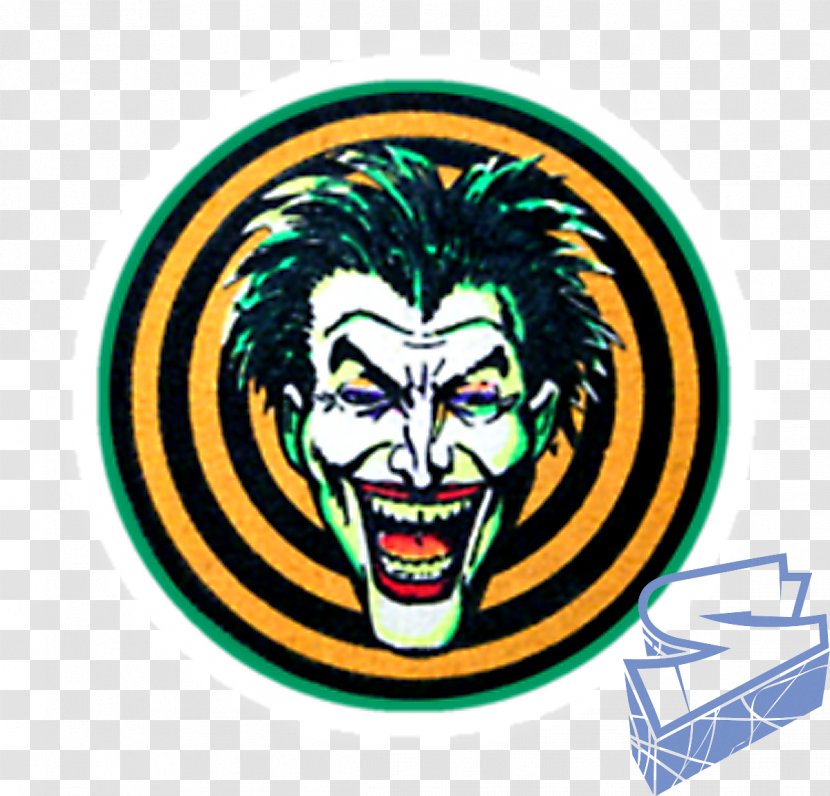 Joker Batman Bat-Signal Villain Embroidered Patch - Jack Nicholson Transparent PNG