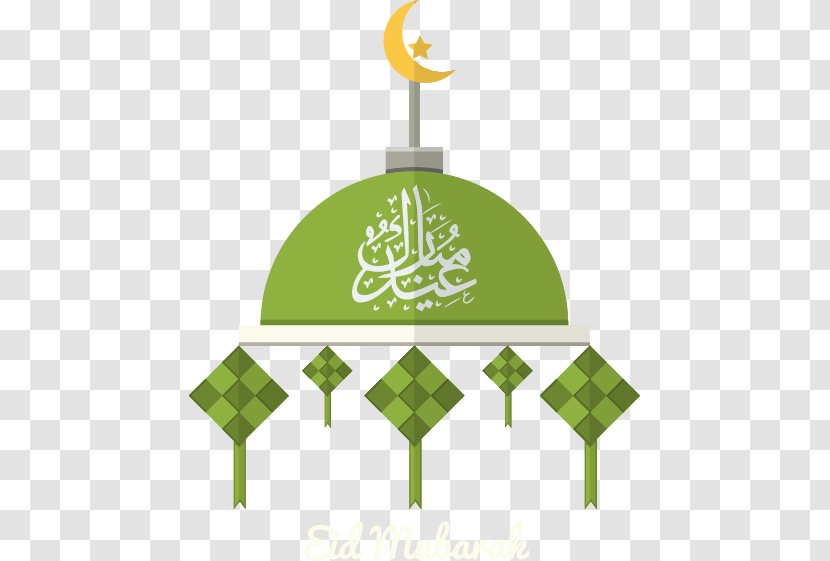 Eid Al-Fitr Mubarak Al-Adha Illustration - Brand - Green Castle Transparent PNG