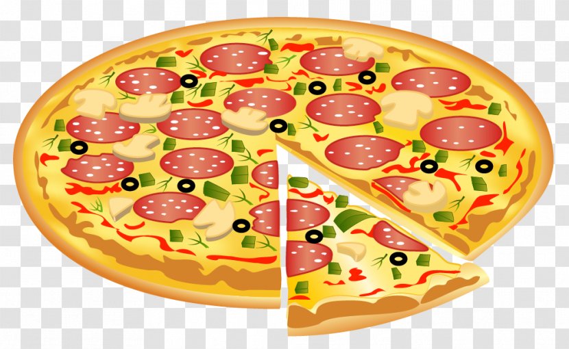Pizza Italian Cuisine Fast Food Clip Art - Image Transparent PNG