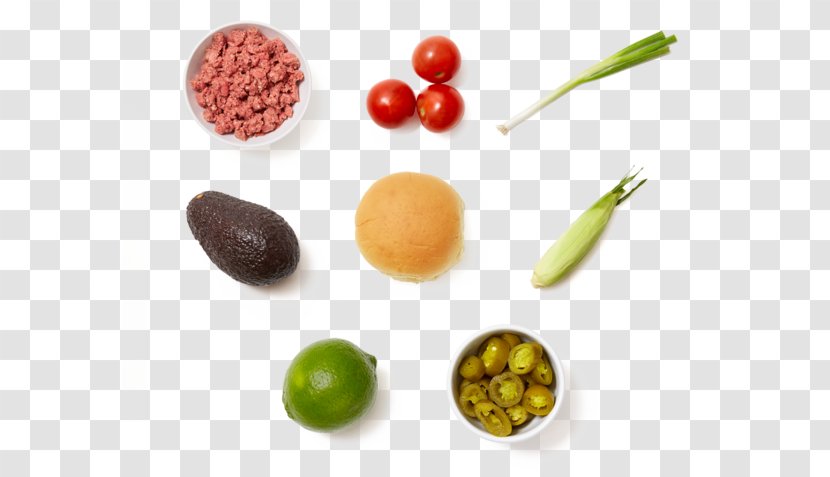 Vegetarian Cuisine Food Corn Salad Hamburger - Avocado Transparent PNG
