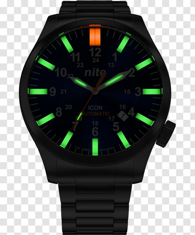 Watch Bands Clothing Accessories Tritium Radioluminescence Swiss Made - We Own It Fast Six Transparent PNG