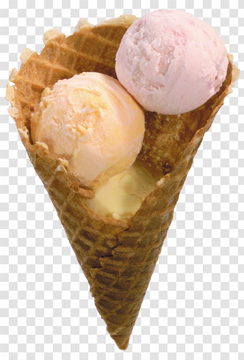 Ice Cream Cones Chocolate Food Pop Transparent PNG