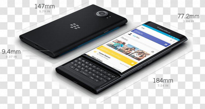 BlackBerry KEYone DTEK60 Smartphone Priv STV1003 - Electronics Accessory - 32GBBlackUnlockedGSMBusiness Manual Transparent PNG