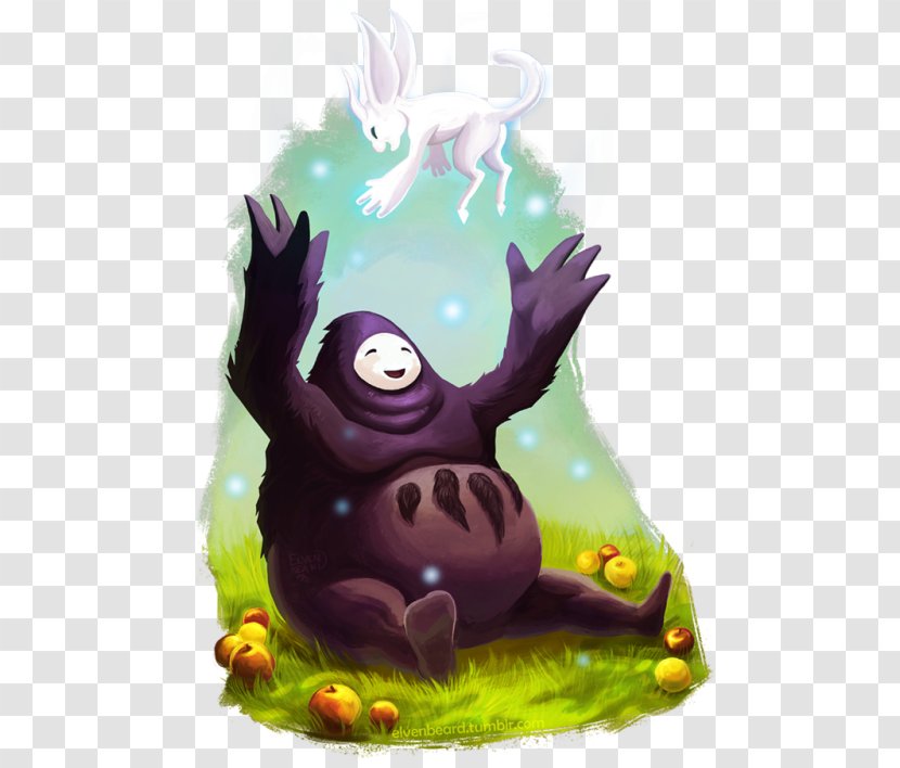 Art Blog Ori And The Blind Forest Work Of - Legendary Creature Transparent PNG