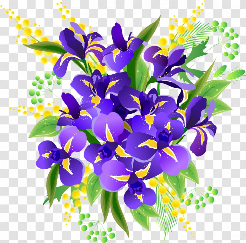 Irises Choix Des Plus Belles Fleurs Flower 白金の森 - Floral Design Transparent PNG
