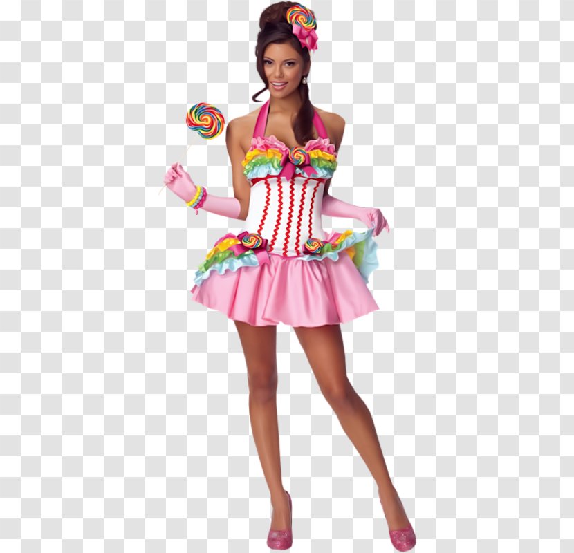 Lollipop Costume Party Halloween Dress - Candy Transparent PNG