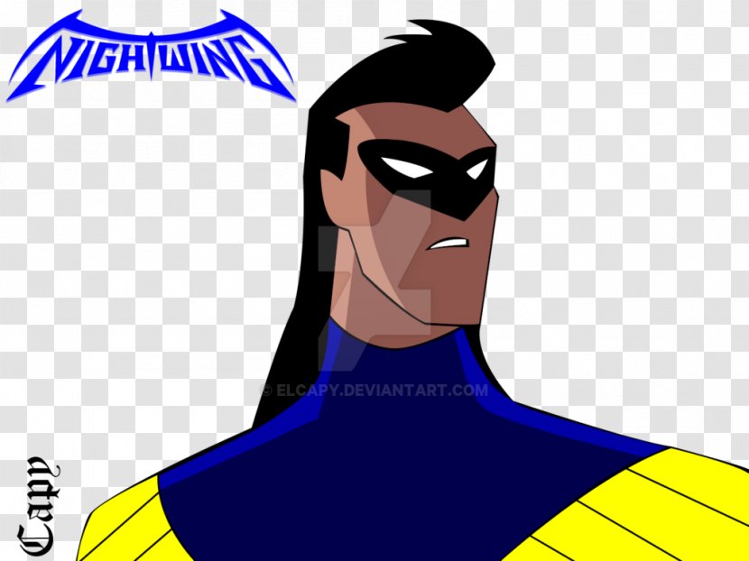 Nightwing DeviantArt Superhero - Smile Transparent PNG