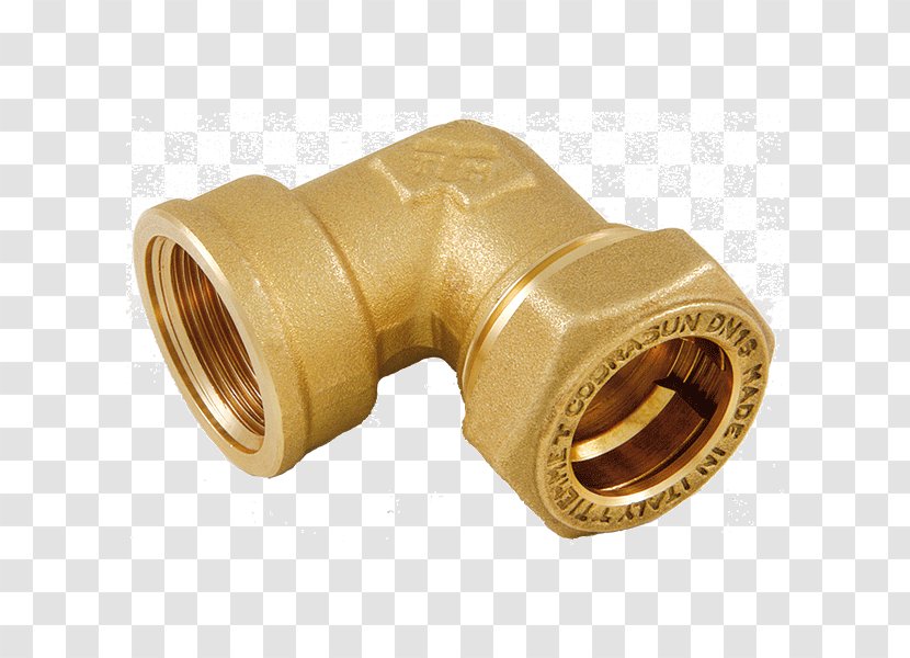 Brass Piping And Plumbing Fitting Coupling Pipe - Stainless Steel Transparent PNG