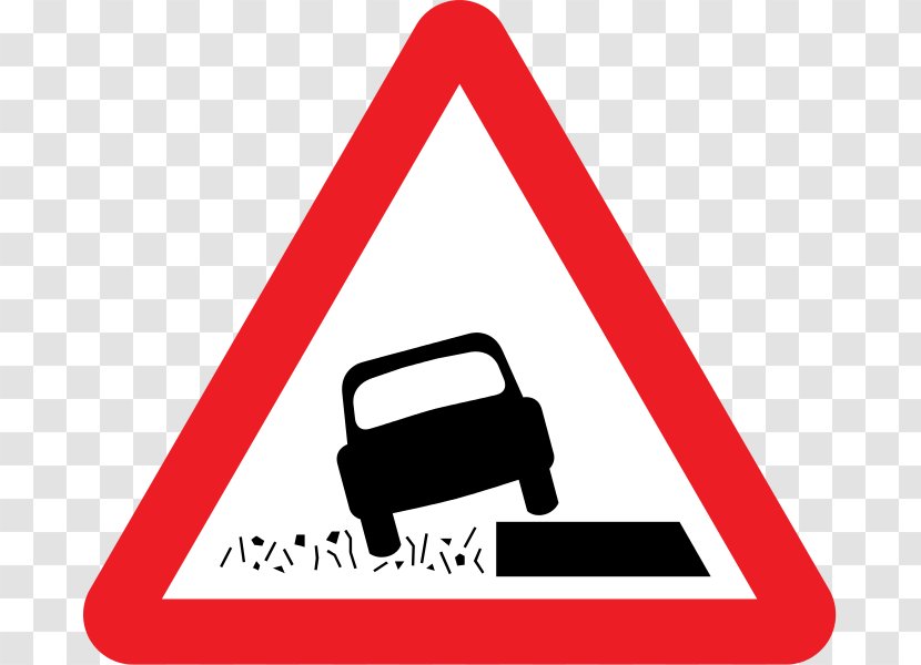 Traffic Sign Warning Road Signs In The United Kingdom Highway Code - Area Transparent PNG