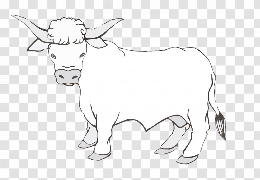 Cattle Goat Ox /m/02csf Clip Art - Sheep Transparent PNG