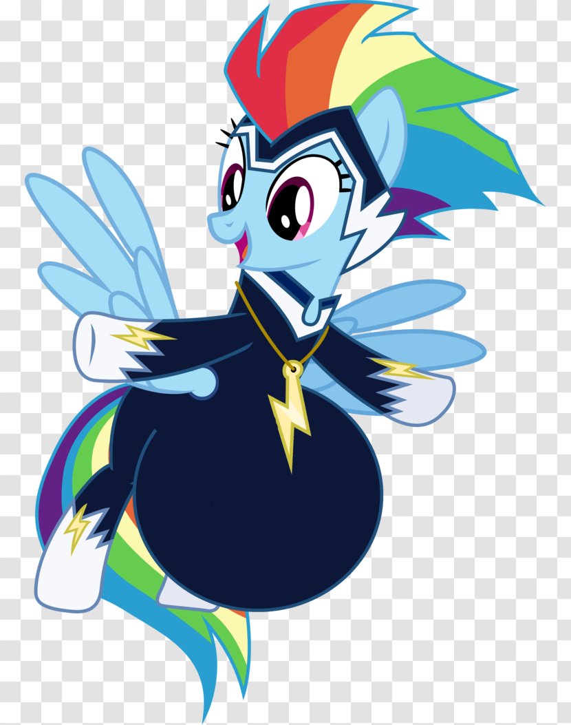 Rainbow Dash Pony Rarity Power Ponies Horse - Beak Transparent PNG