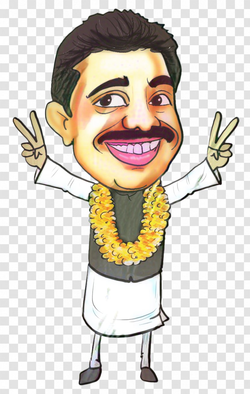 India Drawing - Politician - Smile Pleased Transparent PNG