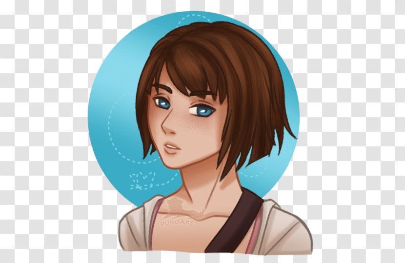 Life Is Strange Eye Dontnod Entertainment Hair Coloring Sketch - Heart - Before The Storm Chloe Price Transparent PNG