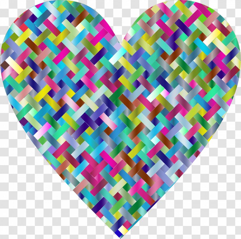 Heart Desktop Wallpaper Clip Art - Weaving Transparent PNG