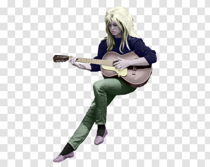 Guitar Hit Single Summer Blog Costume - Johnny Hallyday - Brigitte Bardot Transparent PNG