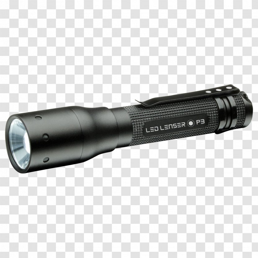 Flashlight LED Lenser 9407 P7.2 Pro Torch Black Gift Box T7.2 - Light Transparent PNG