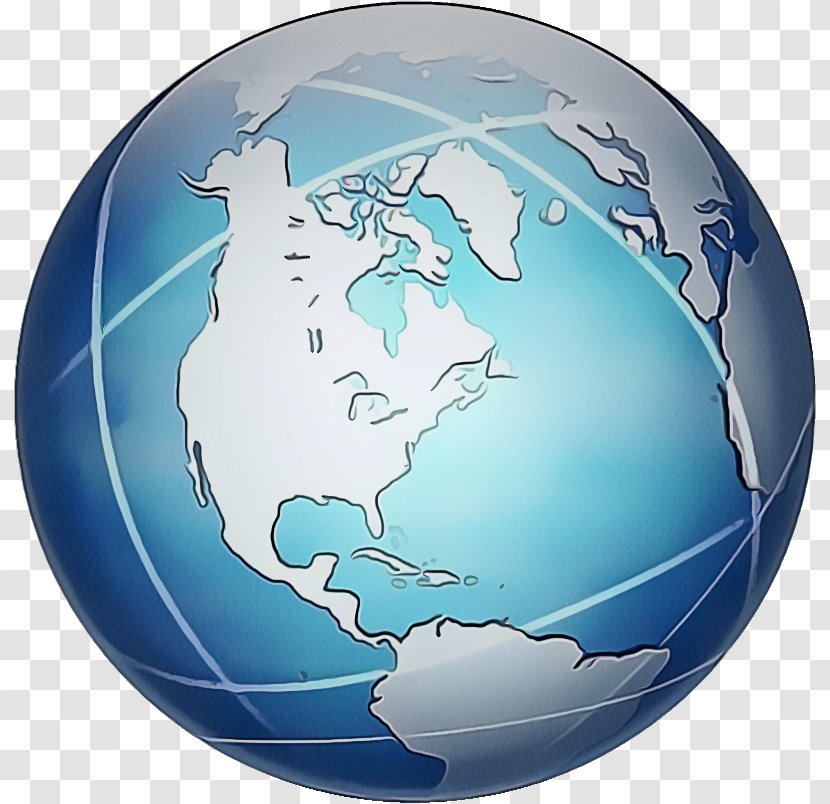 Globe Earth World Planet Atmosphere - Interior Design Transparent PNG