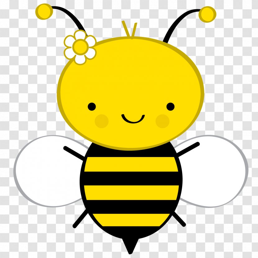 Honey Bee Insect Clip Art - Yellow Transparent PNG