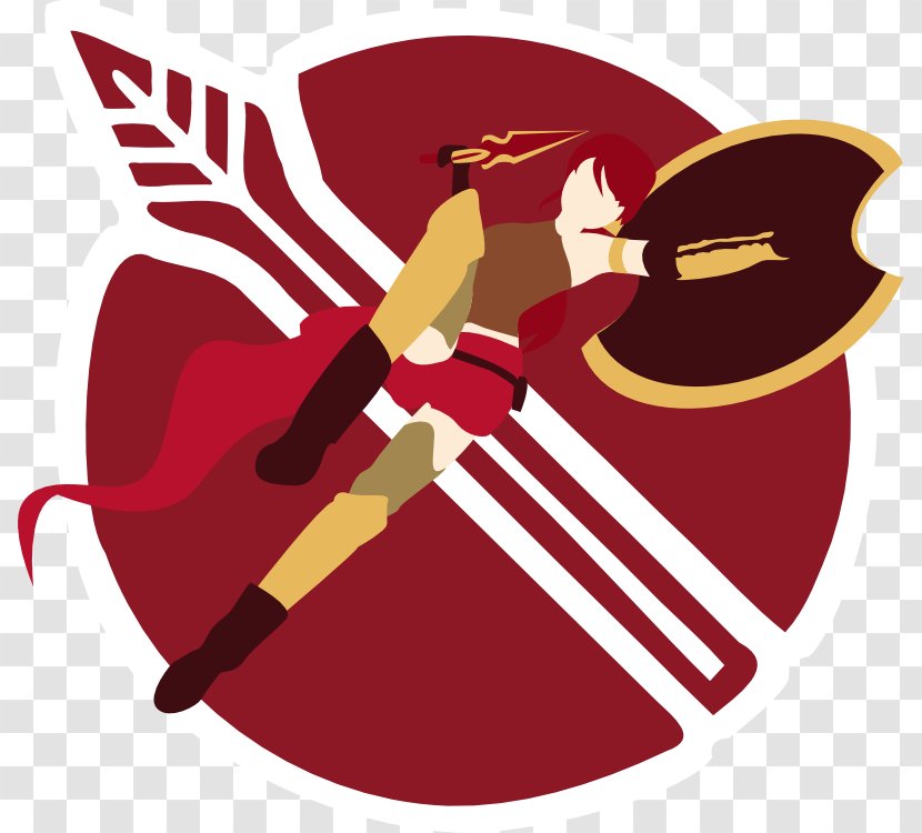 Pyrrha Nikos Jaune Arc Symbol Jewelry - Watercolor - Rwby Transparent PNG