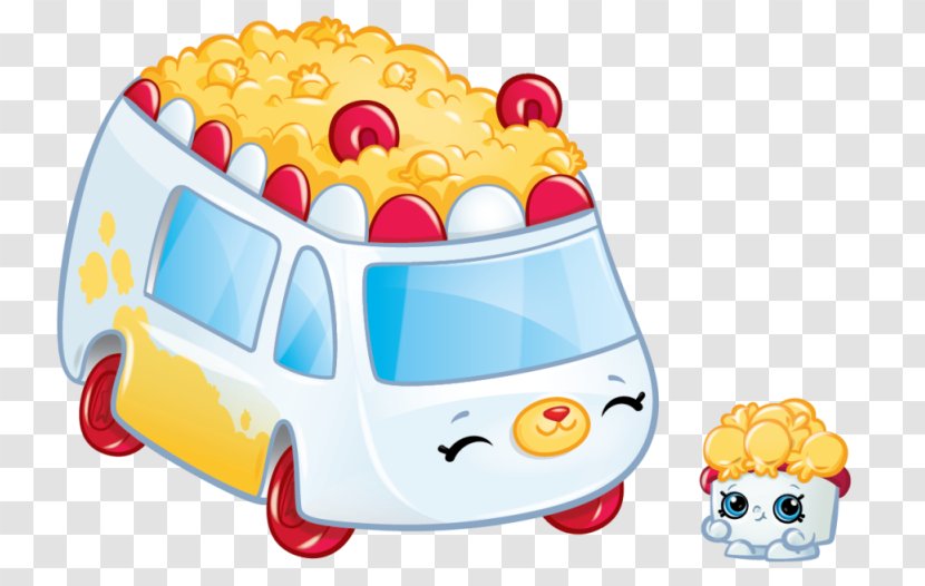 Meet The Cutie Cars (Shopkins: 8x8) Van Truck Clip Art - Shopkins - Car Transparent PNG