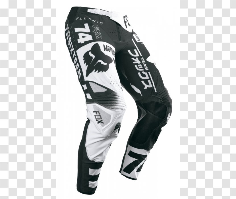 White Fox Racing Leggings Pants Clothing - Motocross Transparent PNG