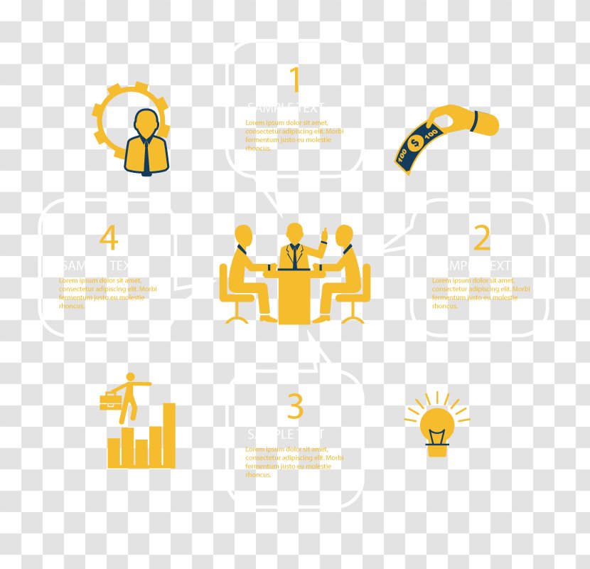 Euclidean Vector Icon - Text - Business Meetings Transparent PNG