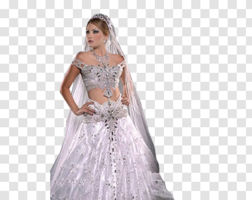 Wedding Dress Bride Clothing - Heart Transparent PNG
