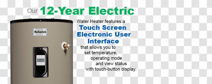 Water Heating Electric Reliance 606 Electricity Hot Storage Tank - Wire - Electrical Wires Cable Transparent PNG