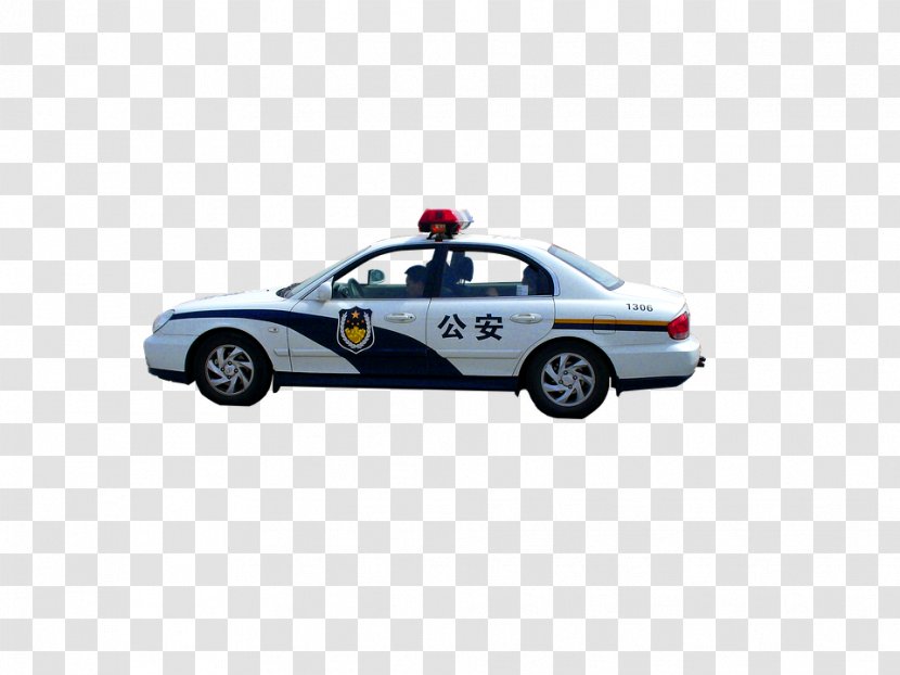 Police Car Mid-size Motor Vehicle - Model Transparent PNG