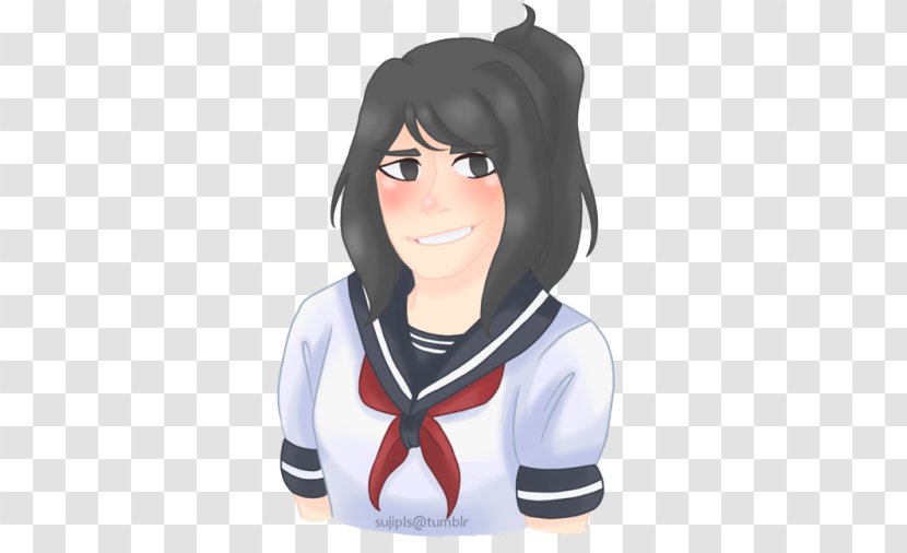 Yandere Simulator Character Stress - Flower - Alpha152 Transparent PNG