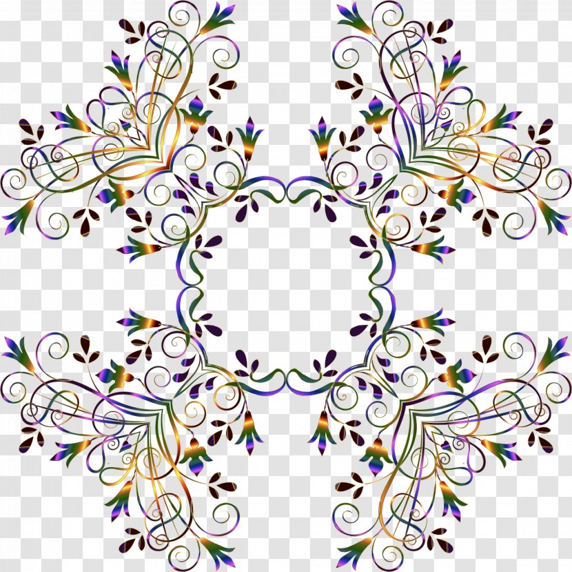 Flower Floral Design Art Clip - Ornament Transparent PNG
