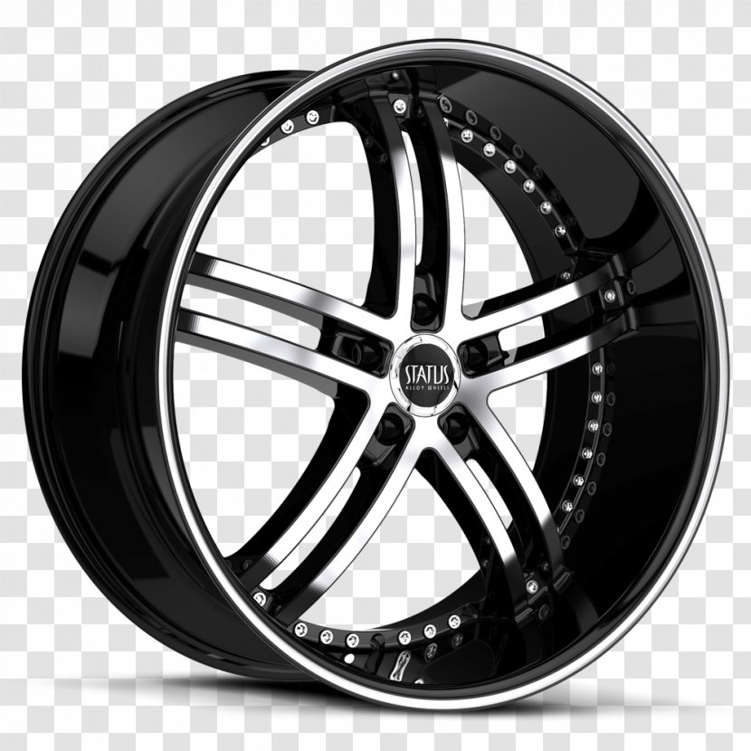 Car Custom Wheel Rim Tire - Chrome Plating Transparent PNG